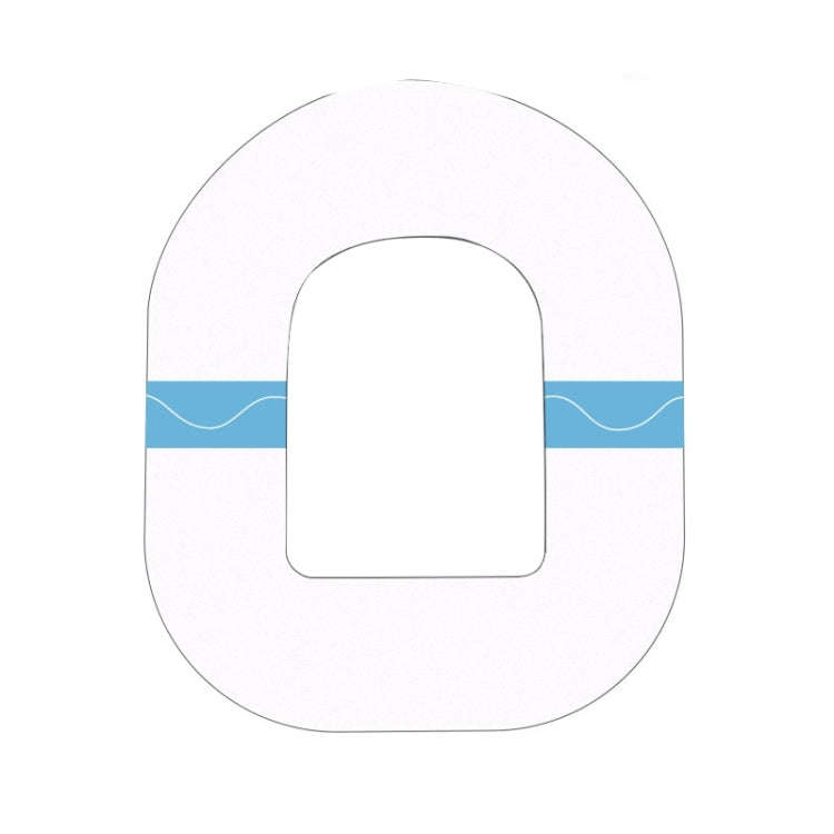 10 PCS 046 Transparent Invisible Sticker Sports Non-slip Anti-drop Fixed Adhesive Patch