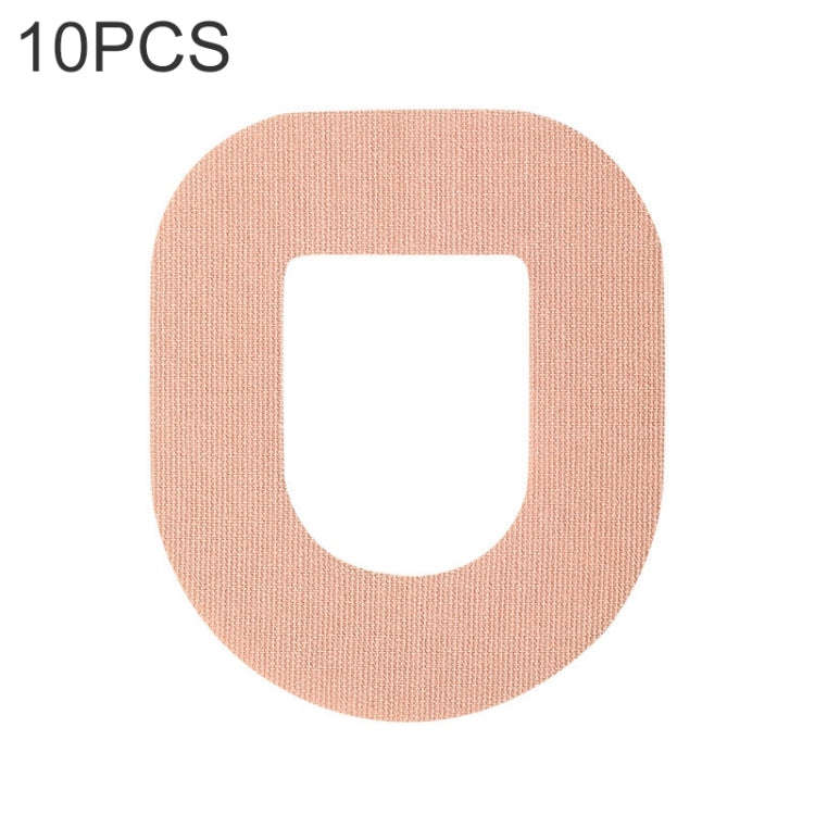 10 PCS 047 Men Women Sports Adhesive Patch Sweat-absorbent Breathable Non-slip Sticker (Flesh Color)