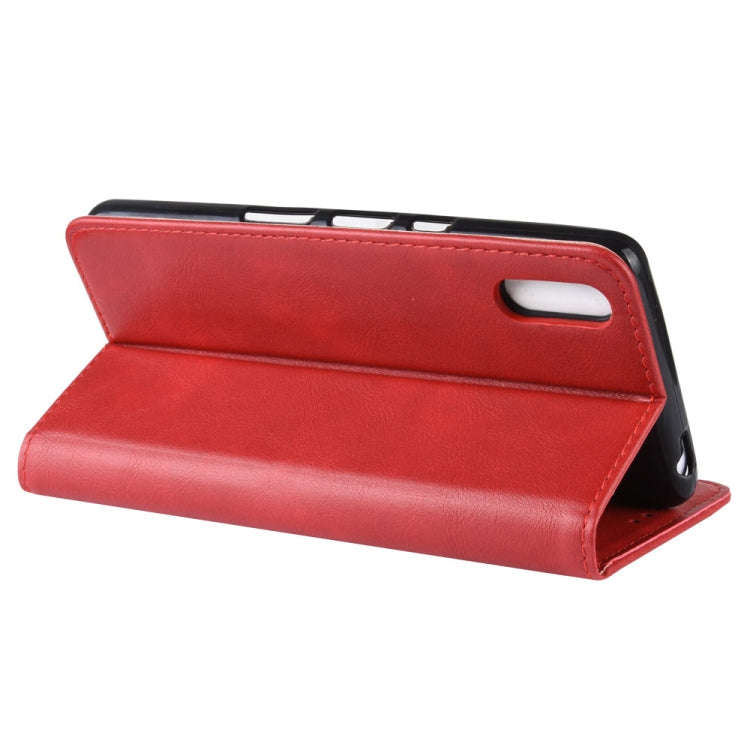 Magnetic Snap Retro Crazy Horse Texture Horizontal Flip Leather Case for Sony Xperia L3, with Hol...