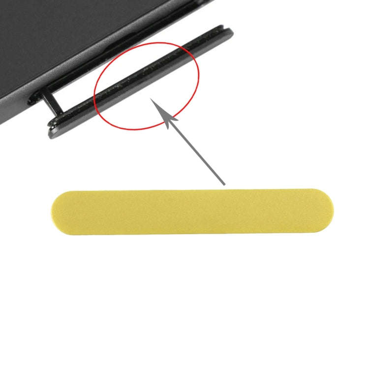 Compact Card Slot Port Dust Plug for Sony Xperia Z5(Yellow)