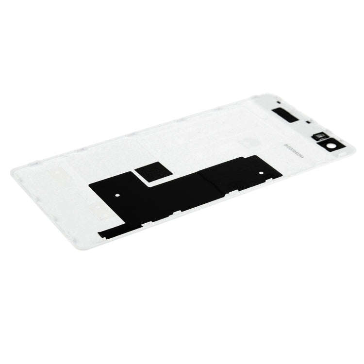 For Huawei P8 Lite Battery Back Cover(White)