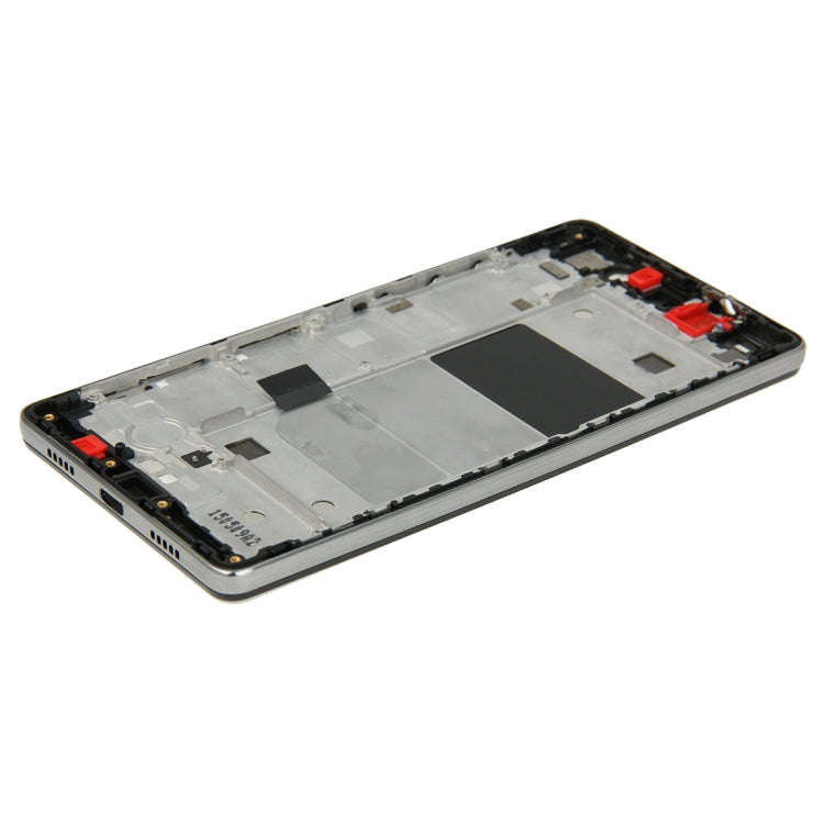 For Huawei P8 Lite Front Housing LCD Frame Bezel Plate(Black)