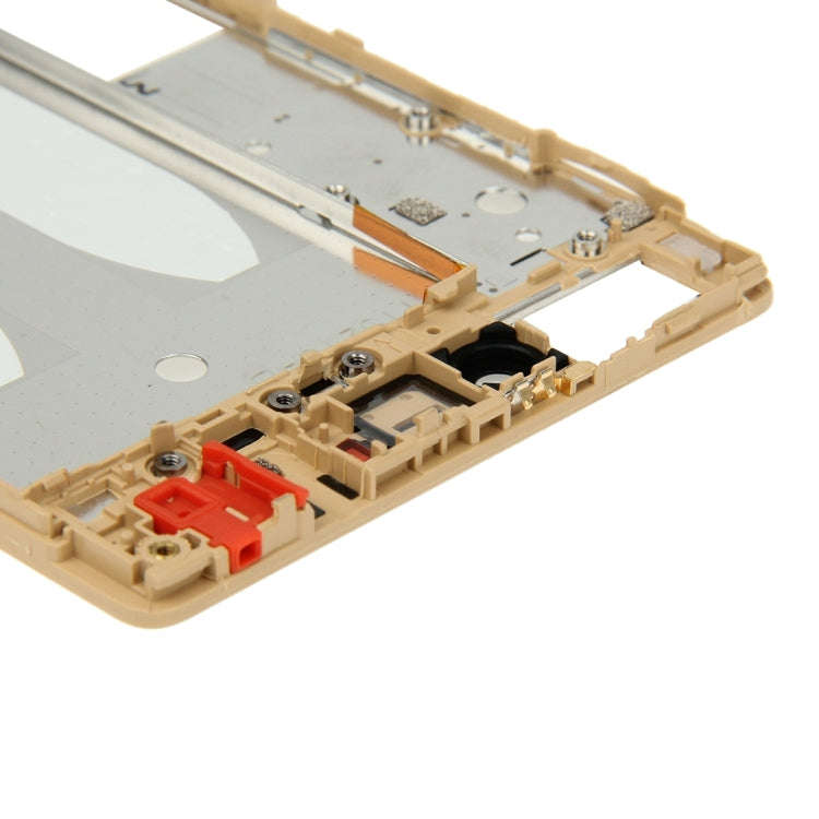 For Huawei P8 Front Housing LCD Frame Bezel Plate(Gold)