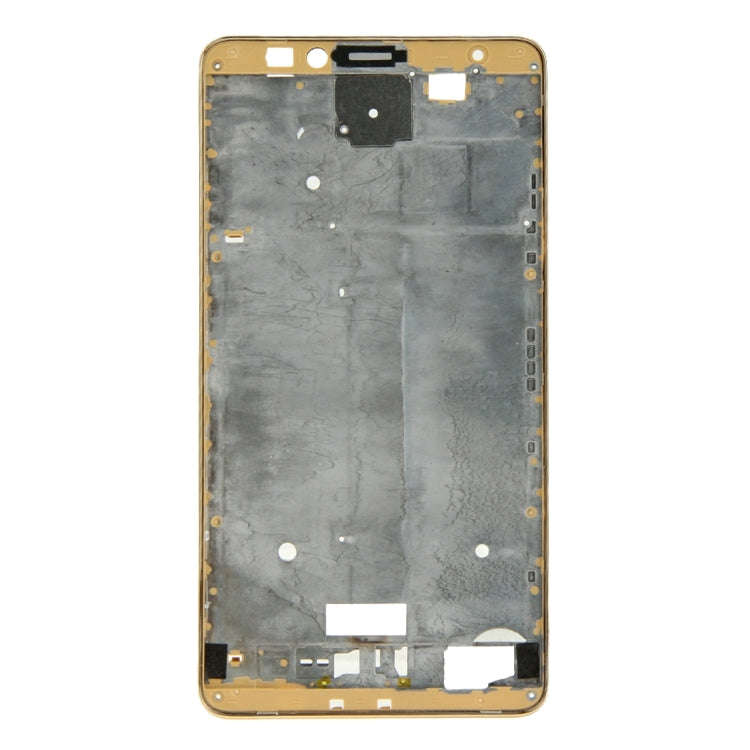 For Huawei Ascend Mate 7 Front Housing LCD Frame Bezel Plate(Gold)