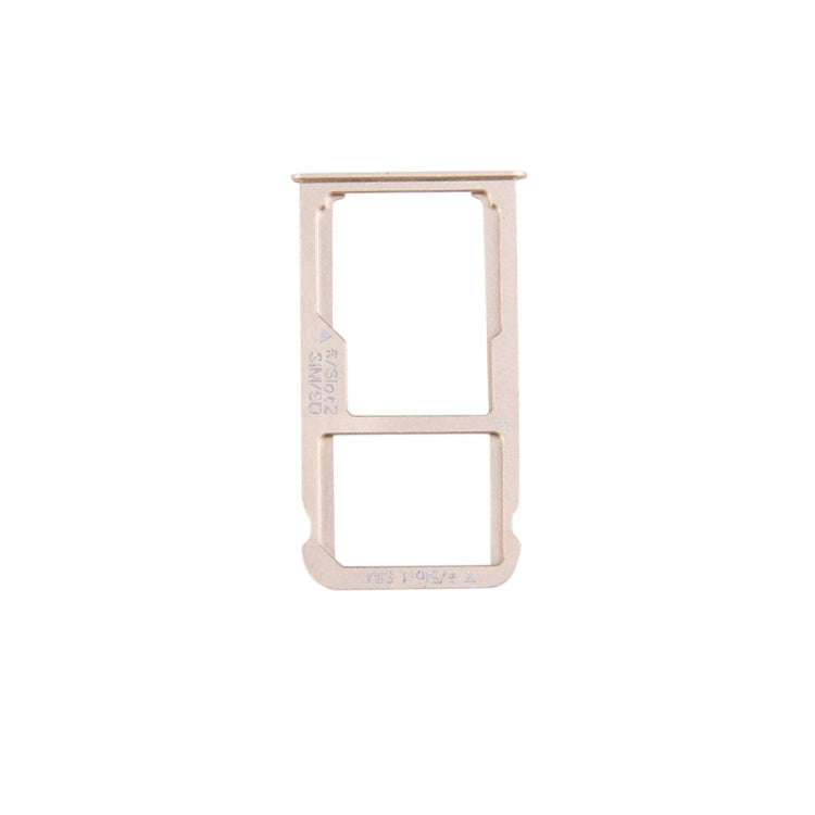 For Huawei Mate 8 Nano SIM + Micro SD / Nano SIM Card Tray(Gold)