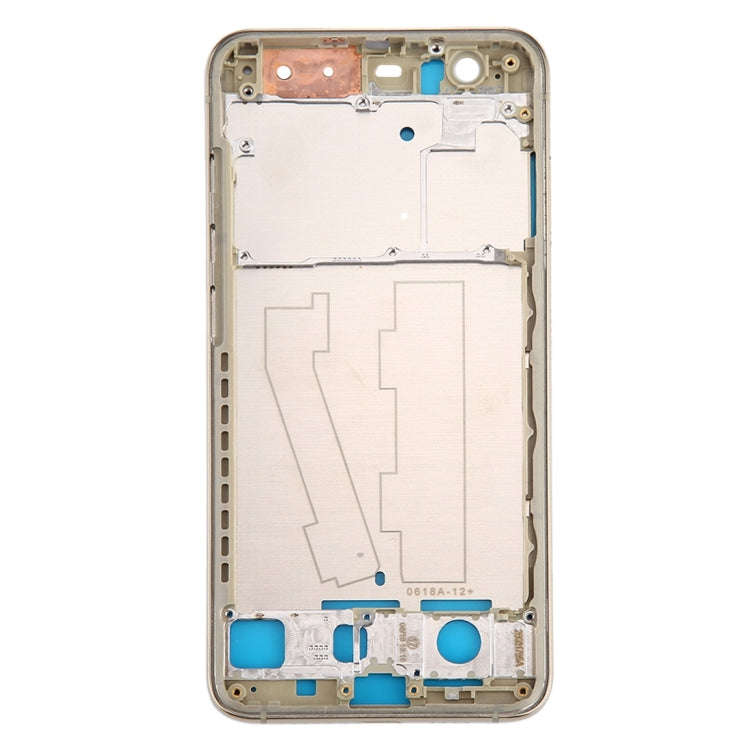 For Xiaomi Mi 6 Front Housing LCD Frame Bezel Plate(Gold)