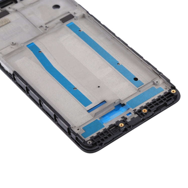 For Xiaomi Redmi 4A Front Housing LCD Frame Bezel(Black)