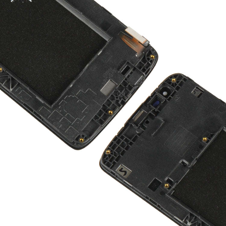 TFT LCD Screen for LG K8 (2016)Digitizer Full Assembly with Frame(Black)