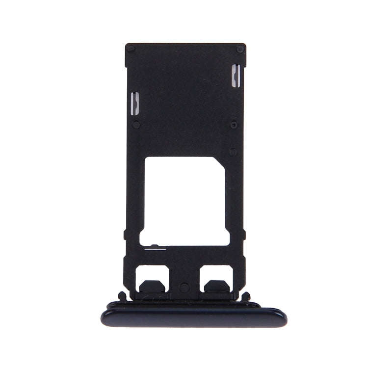 SIM Card Tray + Micro SD Card Tray for Sony Xperia XZ (Single SIM Version)(Dark Blue)