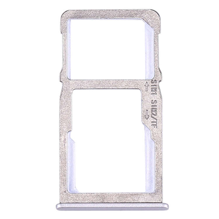 For Meizu M6 Note SIM Card Tray (Silver)