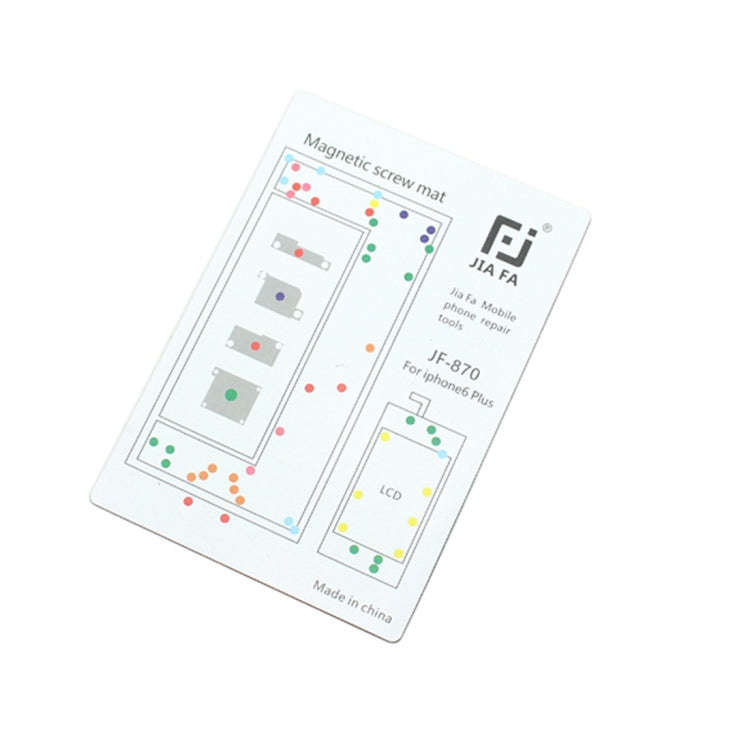 JIAFA Magnetic Screws Mat for iPhone 6 Plus
