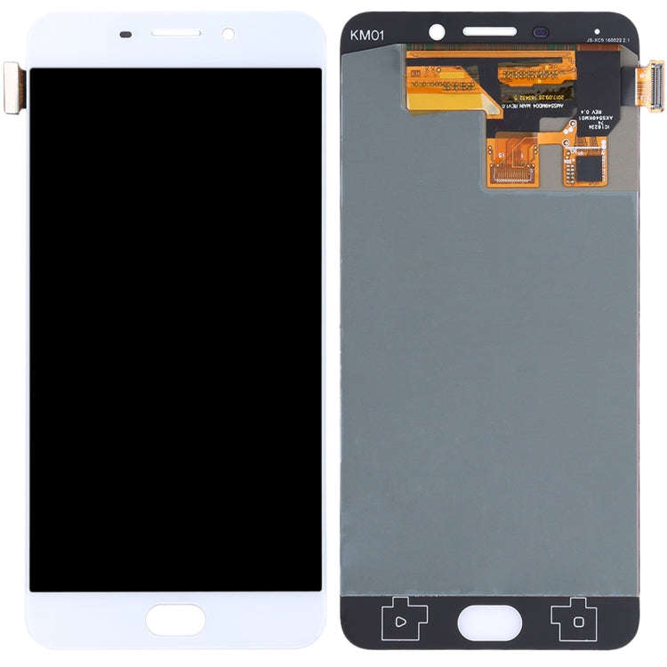 Original LCD Screen for OPPO R9 with Digitizer Full Assembly (White)