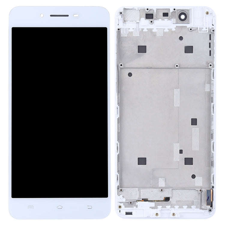 TFT LCD Screen for Vivo X6 Digitizer Full Assembly with Frame(White)