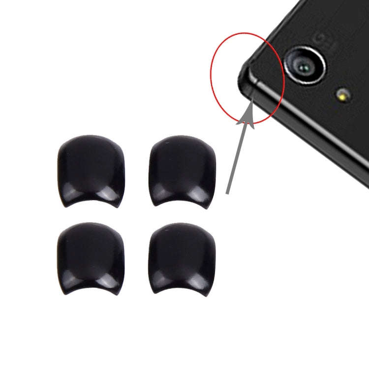 4 PCS for Sony Xperia Z5 Premium Front Bezel Edge(Black)