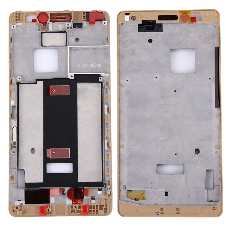 For Huawei Mate S Front Housing LCD Frame Bezel Plate(Gold)