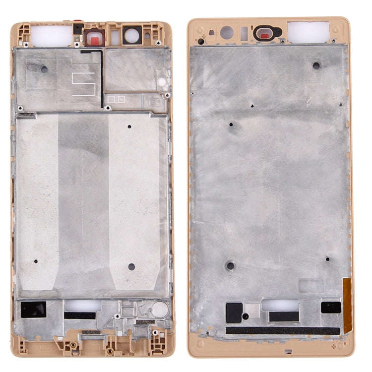 For Huawei P9 Plus Front Housing LCD Frame Bezel Plate(Gold)