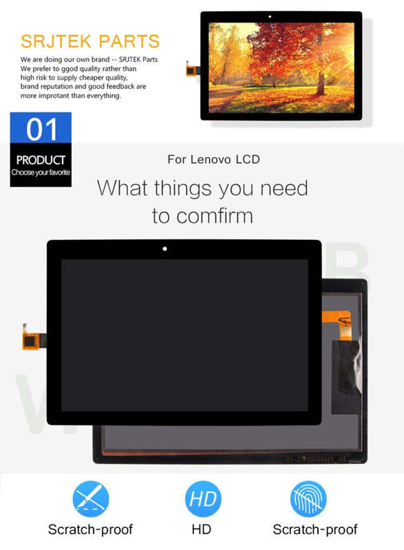 OEM LCD Screen for Lenovo Tab 3 10 Plus TB-X103 / X103F 10.1 inch with Digitizer Full Assembly (B...