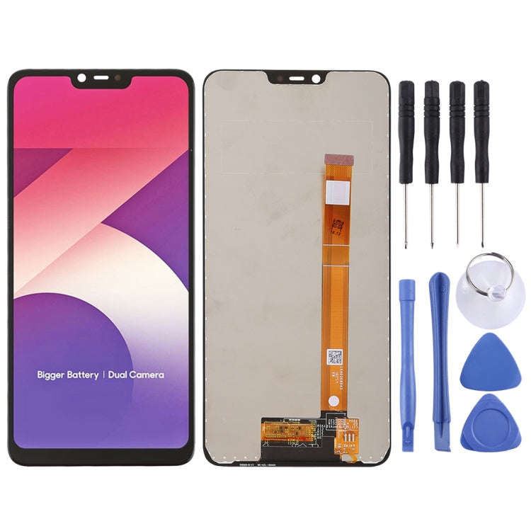 TFT LCD Screen for OPPO A5 / A3s / Realme C1 / Realme2 with Digitizer Full Assembly (Black)