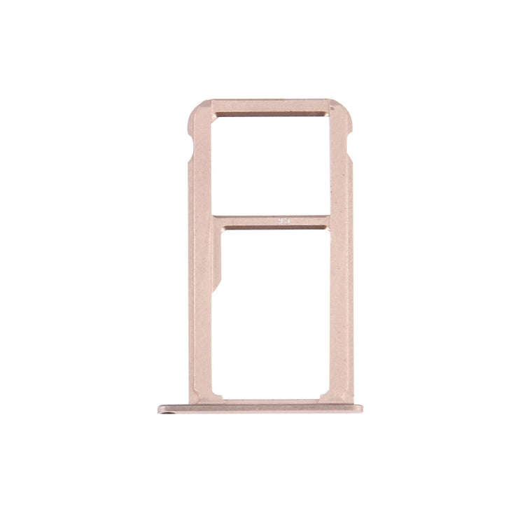 For Huawei Honor V8 Nano SIM + Micro SD / Nano SIM Card Tray(Gold)