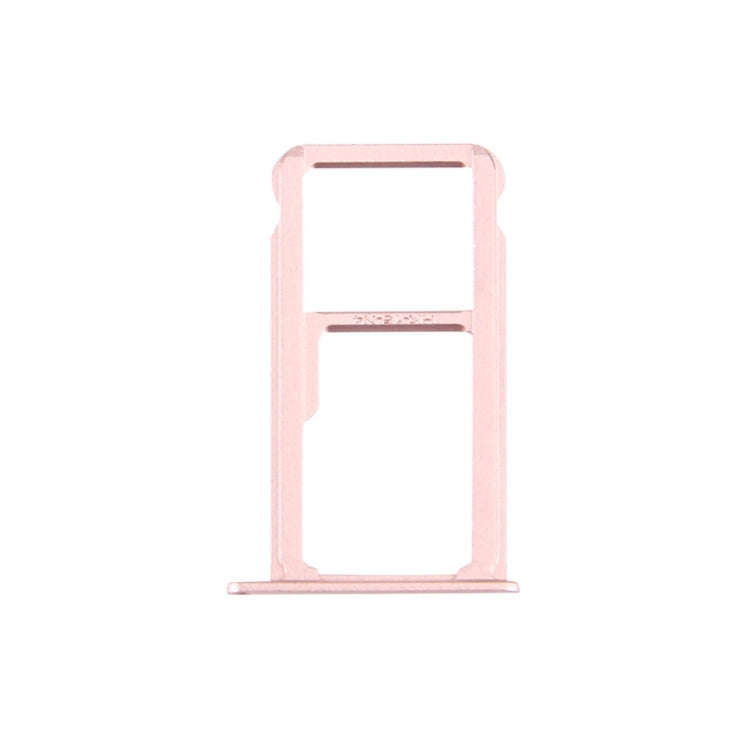 For Huawei Honor V8 Nano SIM + Micro SD / Nano SIM Card Tray(Rose Gold)