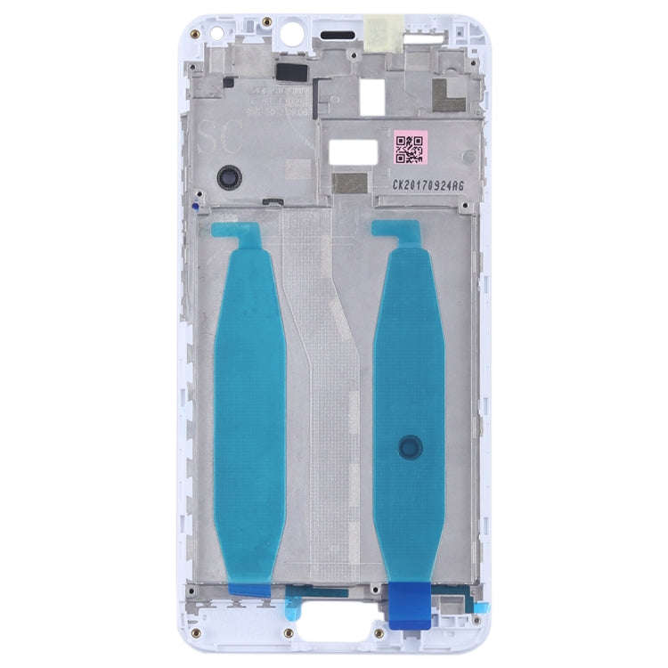 Front Housing LCD Frame Bezel Plate for Asus Zenfone 4 Max ZC554KL X00IS X00ID(White)