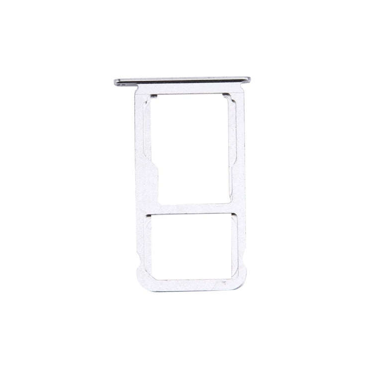 For Huawei P9 Nano SIM + Micro SD / Nano SIM Card Tray(Silver)