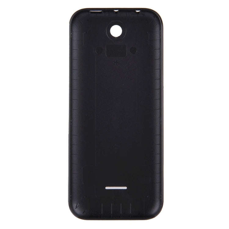 Solid Color Plastic Battery Back Cover for Nokia 225 (Black)