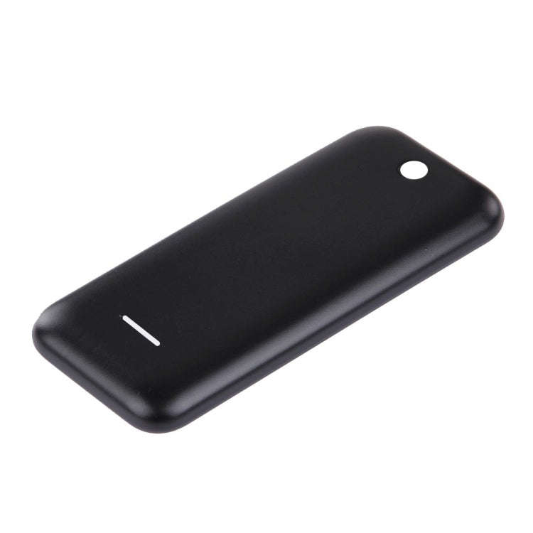 Solid Color Plastic Battery Back Cover for Nokia 225 (Black)