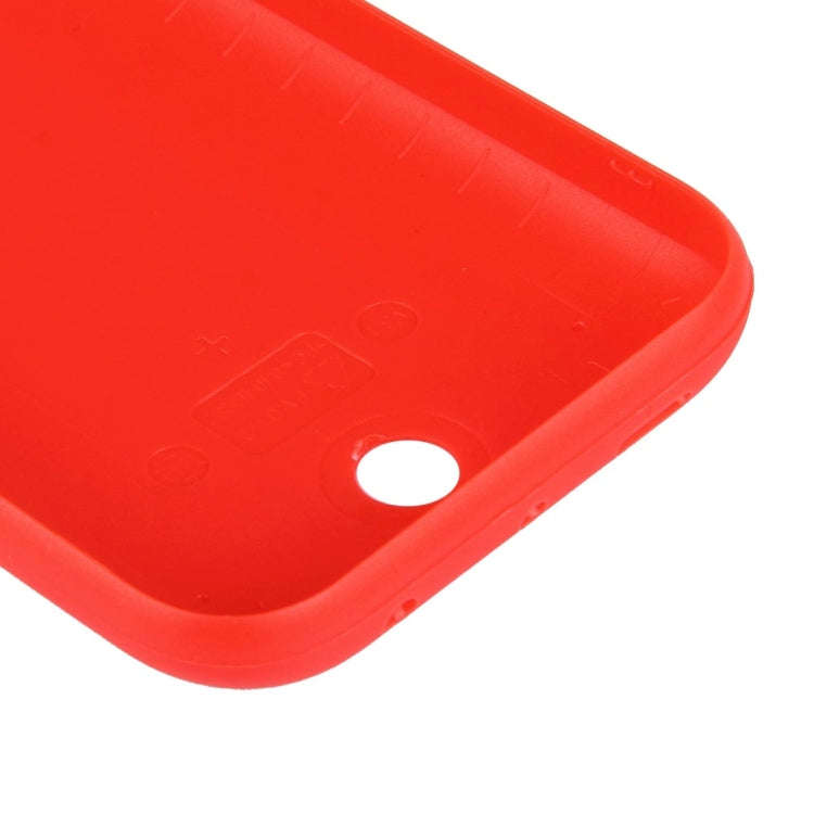 Solid Color Plastic Battery Back Cover for Nokia 225 (Red)
