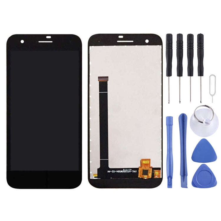 OEM LCD Screen for Vodafone Smart E8 VFD510 with Digitizer Full Assembly (Black)