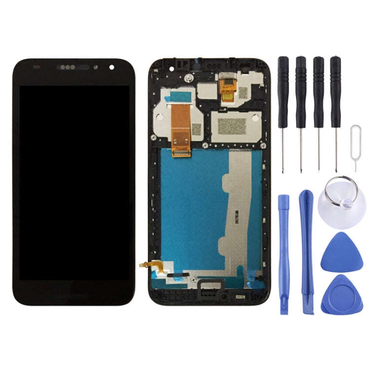 OEM LCD Screen for Alcatel A3 5046 / 5046D / 5046X / OT5046 Digitizer Full Assembly with Frame (B...