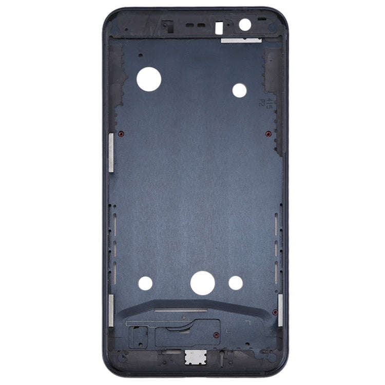 Front Housing LCD Frame Bezel Plate for HTC U11(Black)