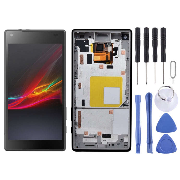 OEM LCD Screen for Sony Xperia Z5 Compact / E5803 / E5823 / Z5 mini Digitizer Full Assembly with ...