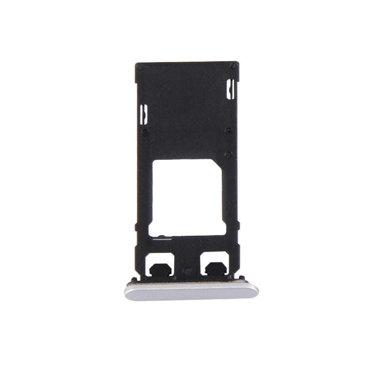 SIM Card Tray + Micro SD Card Tray + Card Slot Port Dust Plug for Sony Xperia X (Single SIM Versi...