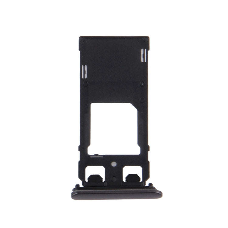 SIM Card Tray + Micro SD / SIM Card Tray + Card Slot Port Dust Plug for Sony Xperia X (Dual SIM V...