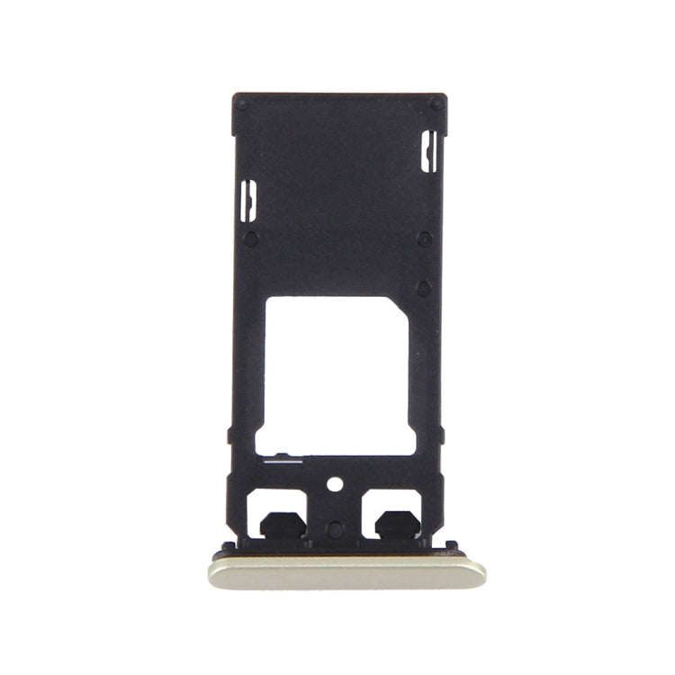 SIM Card Tray + Micro SD / SIM Card Tray + Card Slot Port Dust Plug for Sony Xperia X (Dual SIM V...