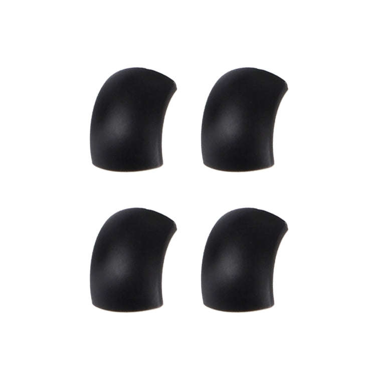 4 PCS Front Bezel Edge for Sony Xperia C4(Black)