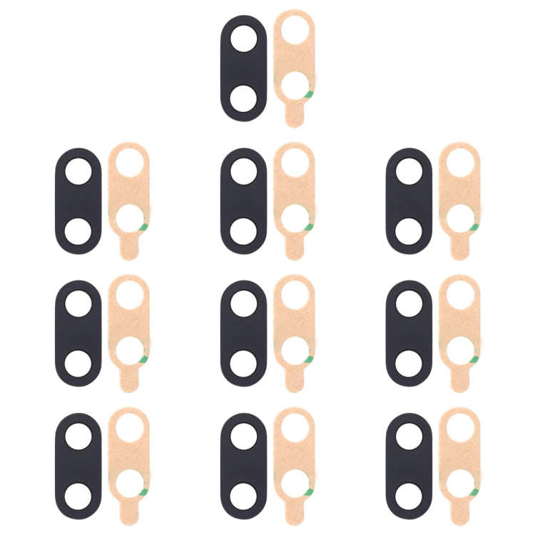 For Huawei Honor 10 10pcs Back Camera Lens with Adhesive