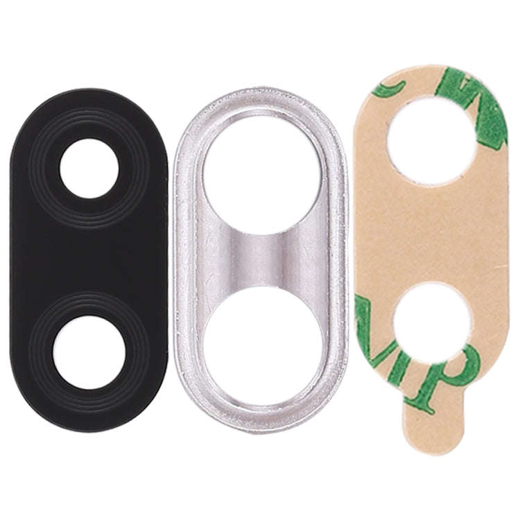 For Huawei P20 Lite 10pcs Back Camera Bezel with Lens Cover & Adhesive (Blue)