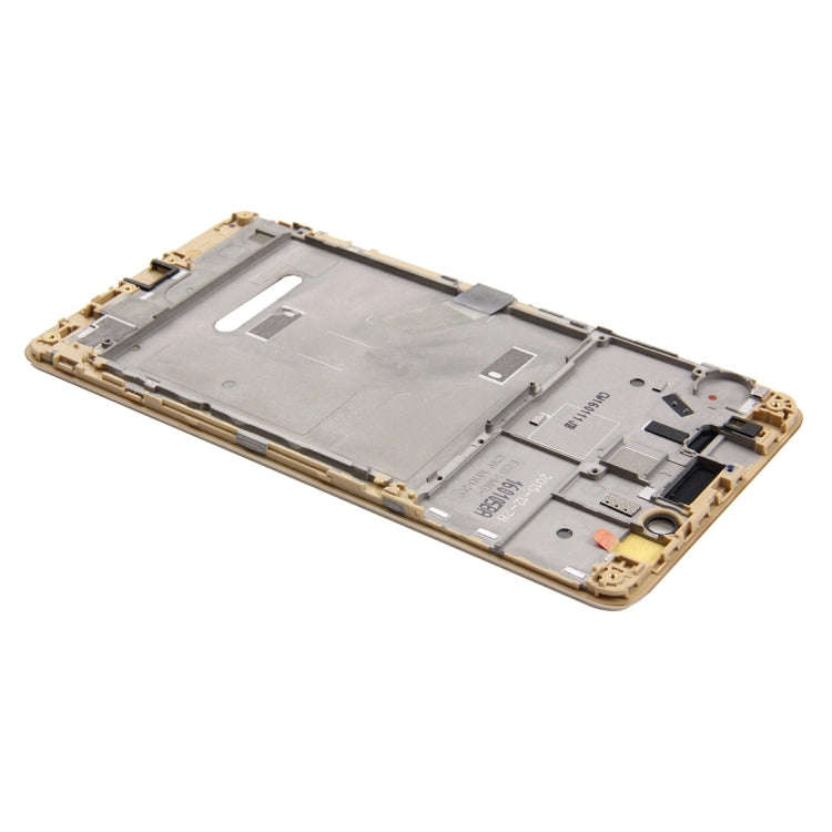 For Huawei Honor 5X / GR5 Front Housing LCD Frame Bezel Plate(Gold)