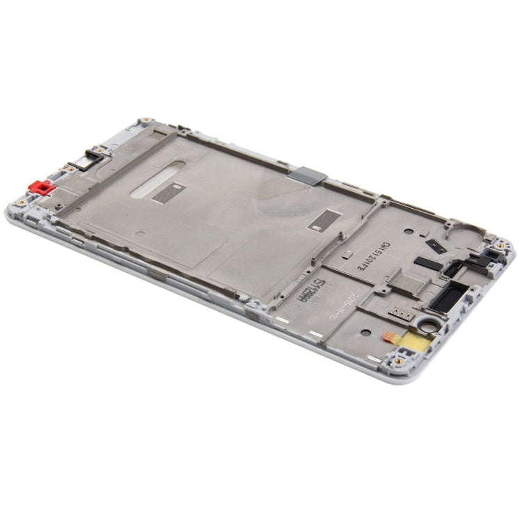 For Huawei Honor 5X / GR5 Front Housing LCD Frame Bezel Plate(White)