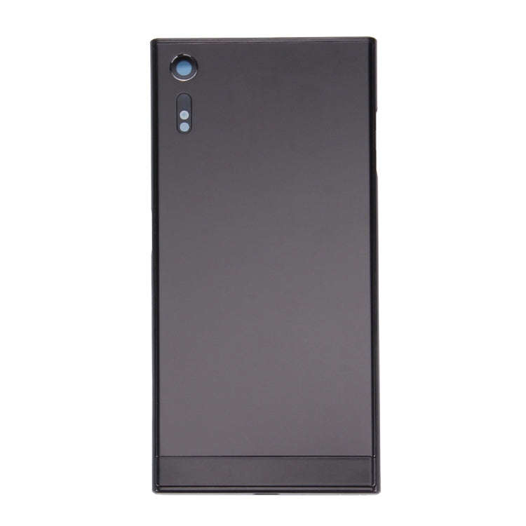Back Battery Cover + Back Battery Bottom Cover + Middle Frame for Sony Xperia XZ(Black)