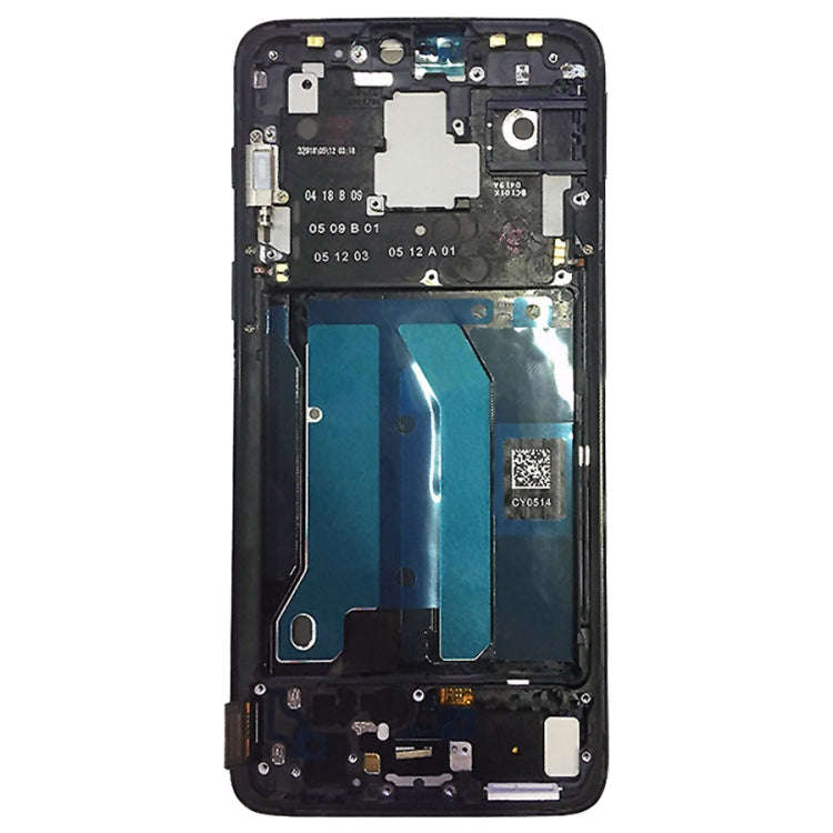 For OnePlus 6 Digitizer Full Assembly with Frame OEM LCD Screen (Black)