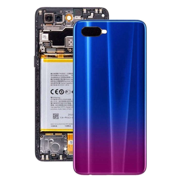 For OPPO K1 / RX17 Neo  Battery Back Cover (Purple)