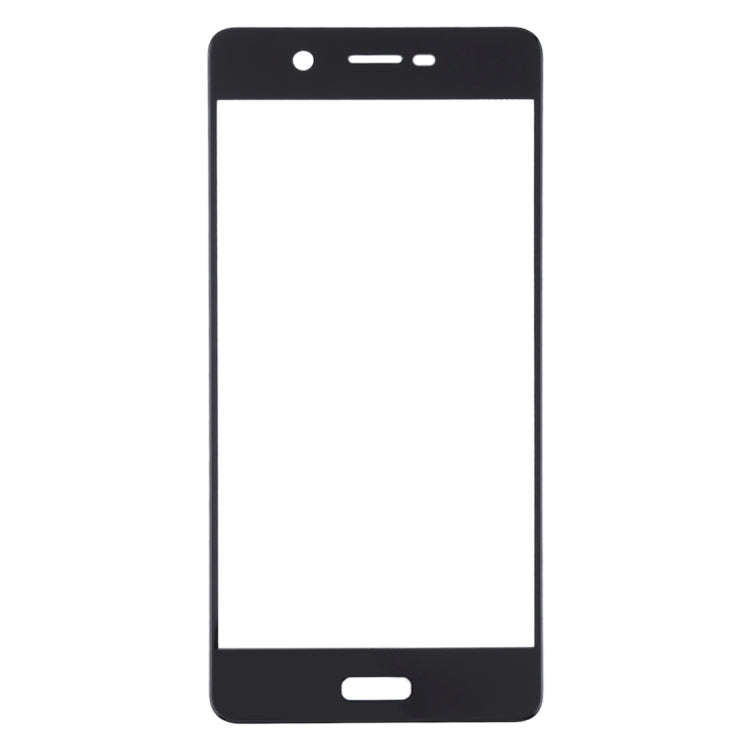 Front Screen Outer Glass Lens for Nokia 5 TA-1024 TA-1027 TA-1044 TA-1053(Black)