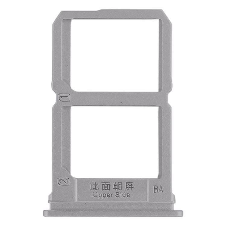 For Vivo X9 2 x SIM Card Tray (Grey)