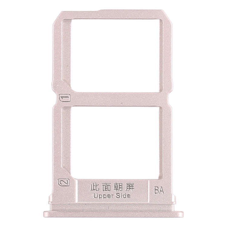 For Vivo X9 2 x SIM Card Tray (Gold)