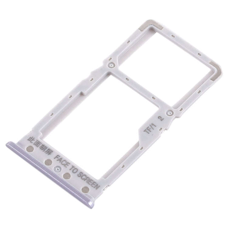 SIM Card Tray + SIM Card Tray / Micro SD Card Tray for Xiaomi Redmi 6 / Redmi 6A(Silver)