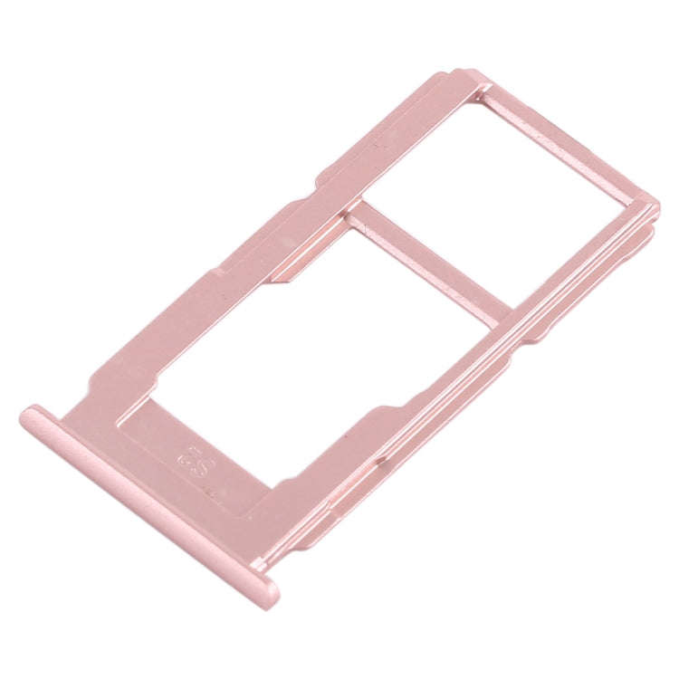 For OPPO R11 SIM Card Tray + SIM Card Tray / Micro SD Card Tray (Rose Gold)