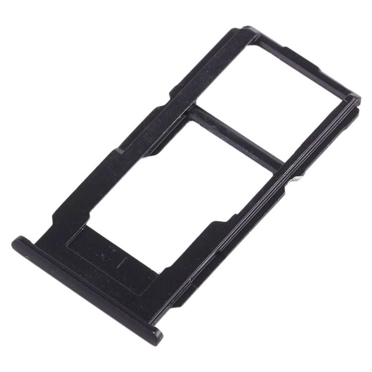 For OPPO R11s SIM Card Tray + SIM Card Tray / Micro SD Card Tray (Black)